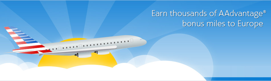 American Airlines AAdvantage Bonus Mile Offer To Europe