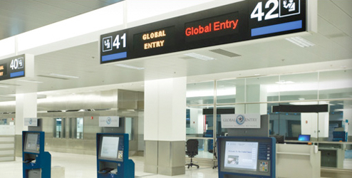 Global entry international airports