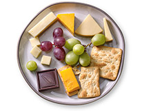 Fruit and cheese plate for purchase