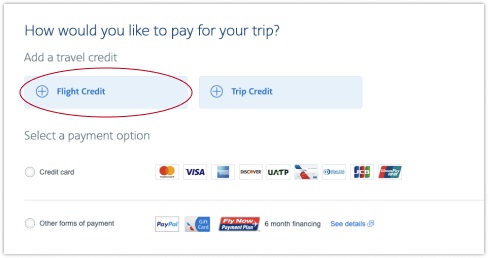 book american airlines with travel credit