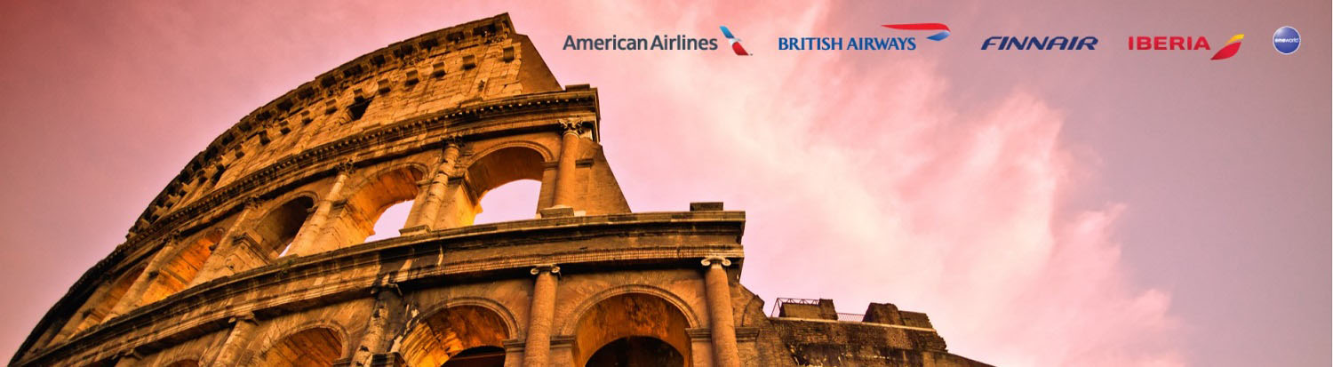 Flights from Miami to Rome with American Airlines