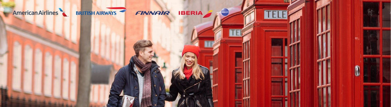 Flights from Miami to London with American Airlines